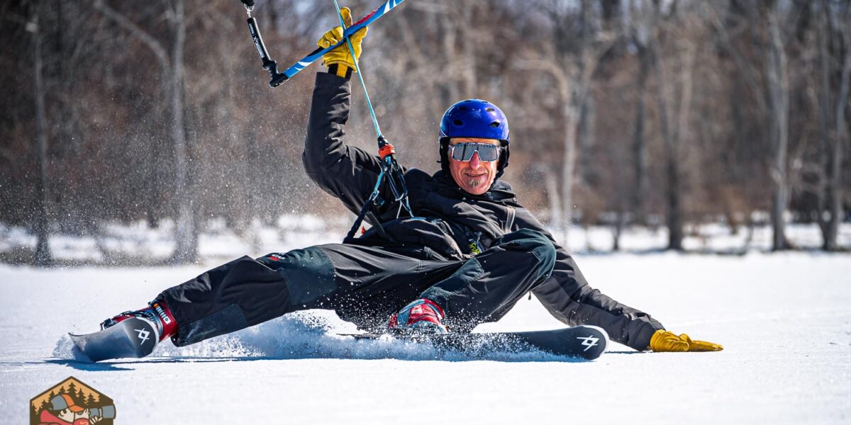 Late March Kiteboarding – Ottawa river